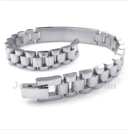Herren Titan Armband Mit Kristall