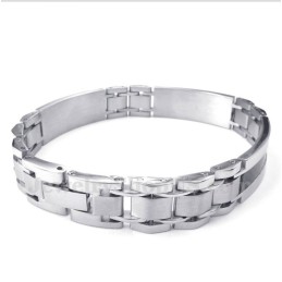 Herrenarmband Aus Titan Und Kohlefaser