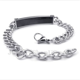 Herren Titan Black Diamond Herren Paar Armband