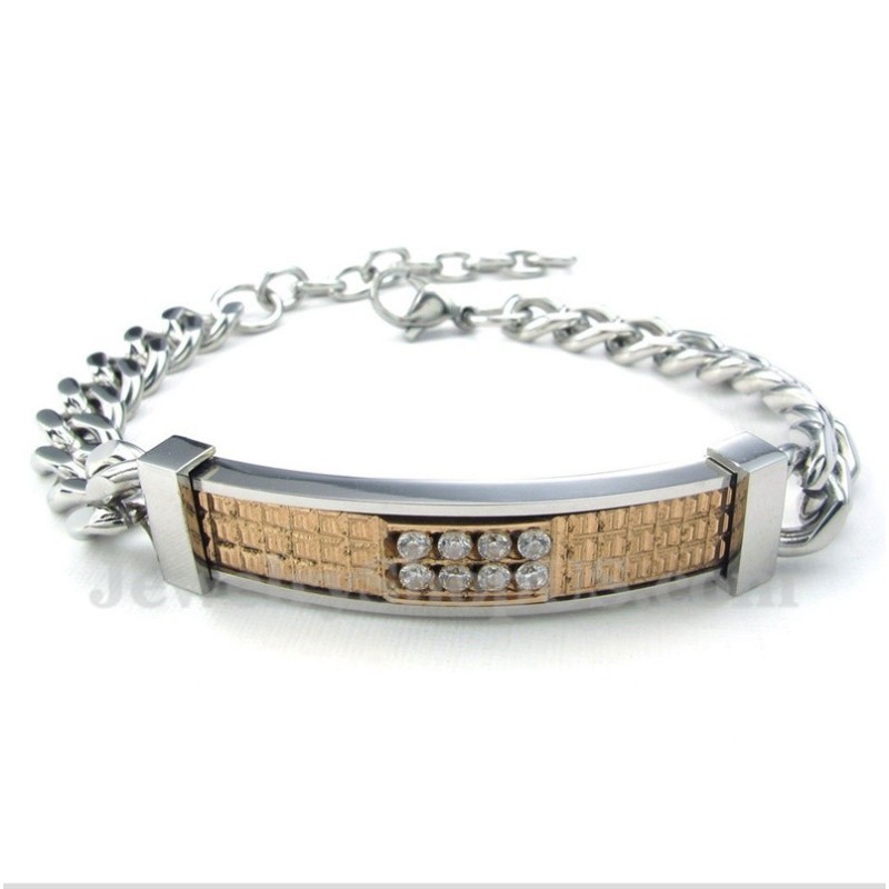 Damen Titan Gold Diamant Paar Armband Damen Titan Gold Diamant Paar Armband