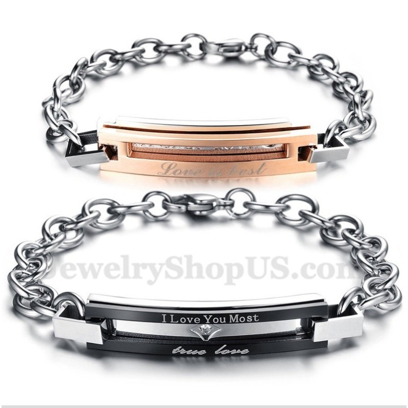 Herren Titan Paararmband Herren Titan Paararmband