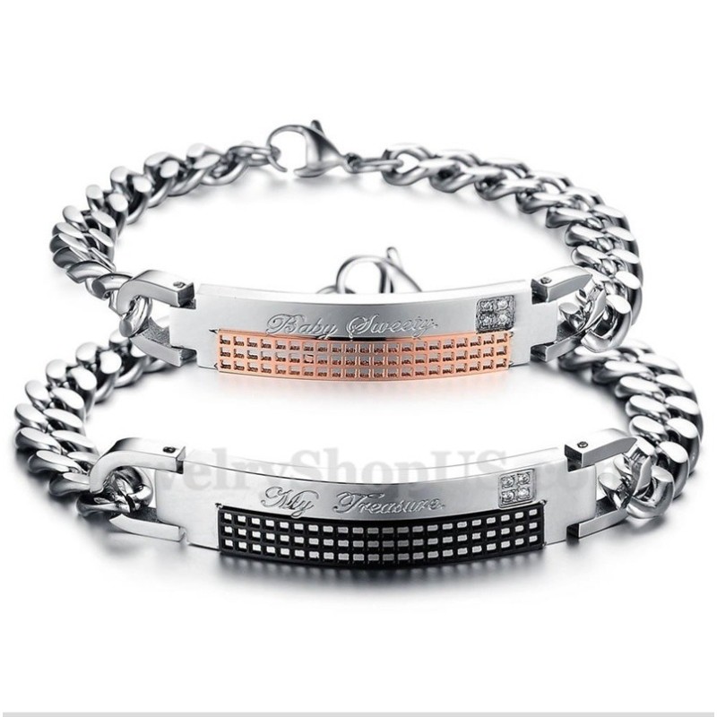 Herren Titan Paararmband Herren Titan Paararmband