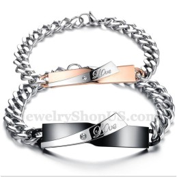 Herren Titan Paararmband