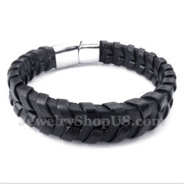 Herren Leder Titan Armband