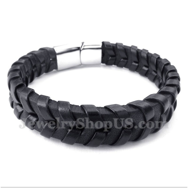 Herren Leder Titan Armband Herren Leder Titan Armband