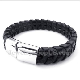 Herren Leder Titan Armband