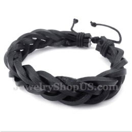 Herren Leder Titan Armband