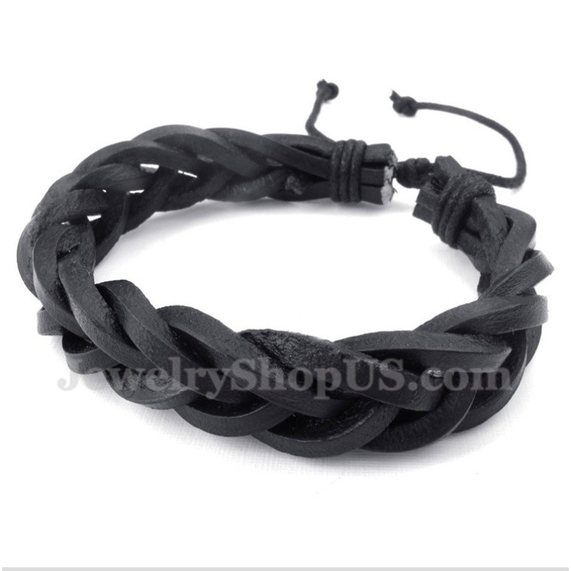Herren Leder Titan Armband Herren Leder Titan Armband