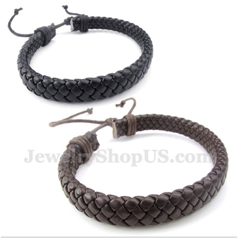 Herren Leder Titan Armband Herren Leder Titan Armband