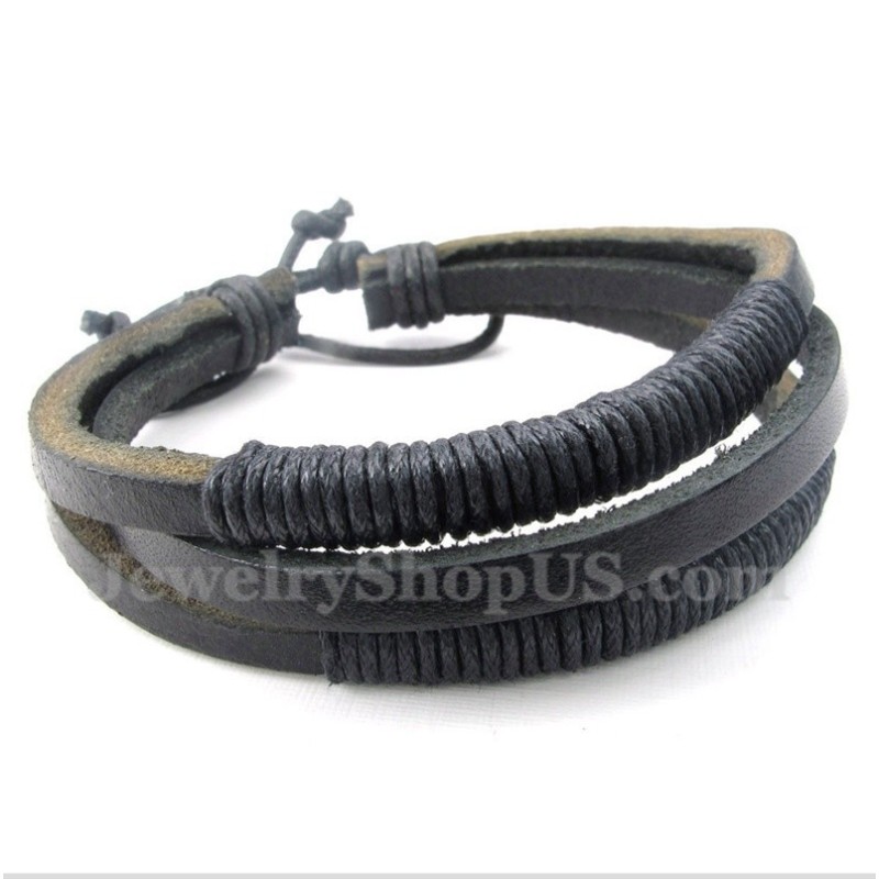 Herren Leder Titan Armband Herren Leder Titan Armband