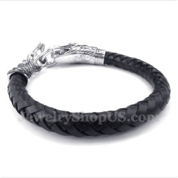 Herren Leder Titan Armband