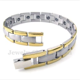 Herren Titan Magnet Gold Armband