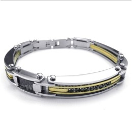Herren-Diamant-Titan-Armband