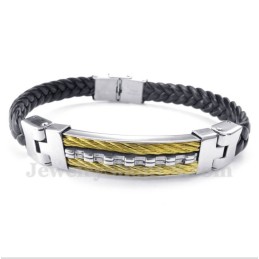 Herren Titan Lederarmband