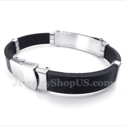 Herrenarmband Aus Titan Mit Diamanten