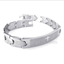 Titanarmband Mit Spanischem Bibelvers Für Herren