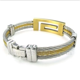 Herren-Titan-Kabelarmband