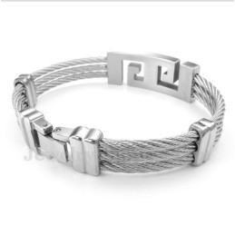 Herren-Titan-Kabelarmband