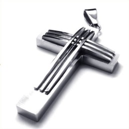 Neuer Stil Webkreuz Titan Anhänger