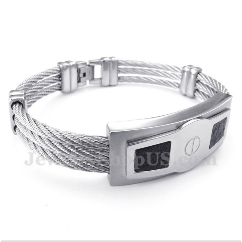 Herren-Titan-Kabelarmband Herren-Titan-Kabelarmband
