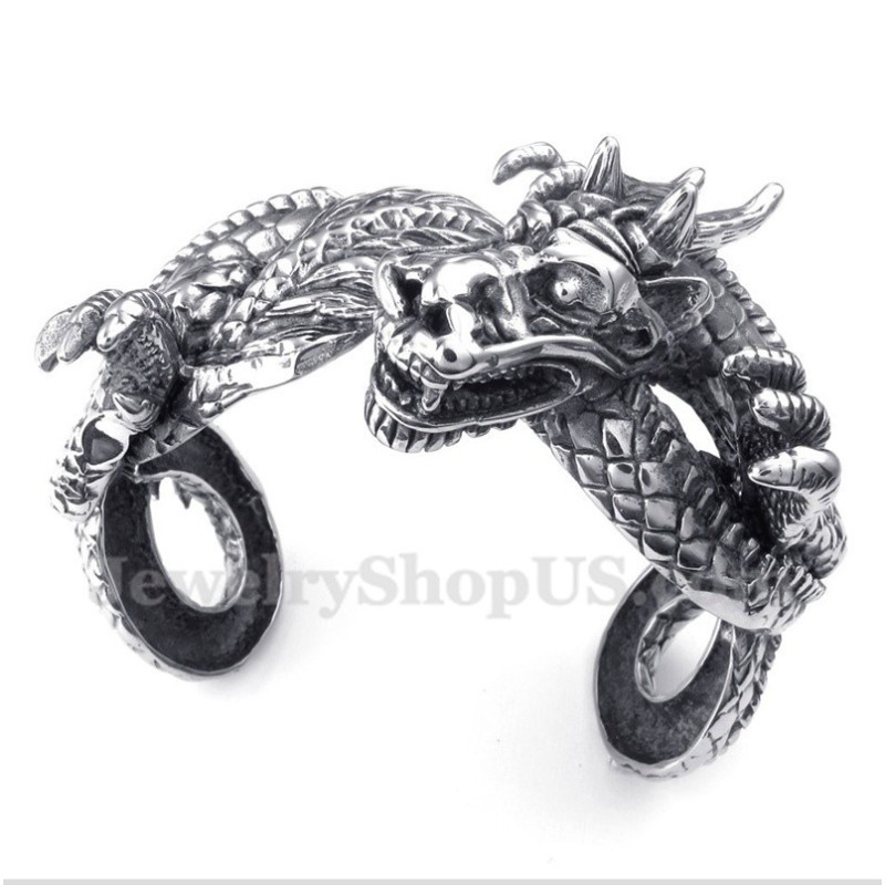 Drachenarmband Aus Titanguss Für Herren Drachenarmband Aus Titanguss Für Herren