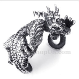 Drachenarmband Aus Titanguss Für Herren