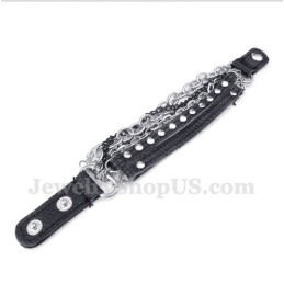 Herren Titan Lederarmband