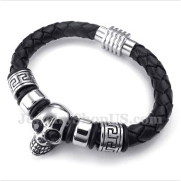 Herren Leder Titan Armband