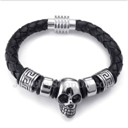 Herren Leder Titan Armband