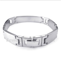 Herrenarmband Aus Titan Mit Kreuz Und Bibelvers