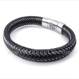 Herrenarmband Mit Kreuz Aus Titanguss