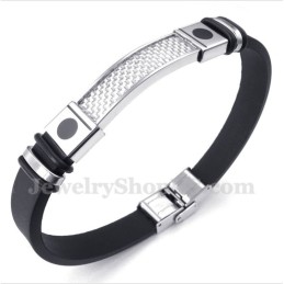 Herrenarmband Aus Titan Und Karbonfaser