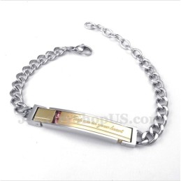 Herren Titan Diamant Paar Armband Für Sie