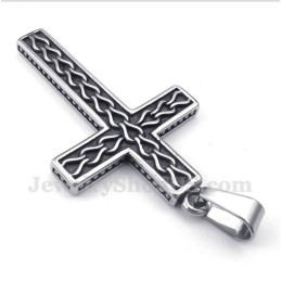 Herren Titan Gegossene Kette Kreuz Anhänger Mit Freier Kette