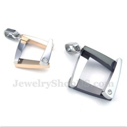 Titan-Diamant-Paaranhänger Mit Kostenloser Kette (Ein Paar)