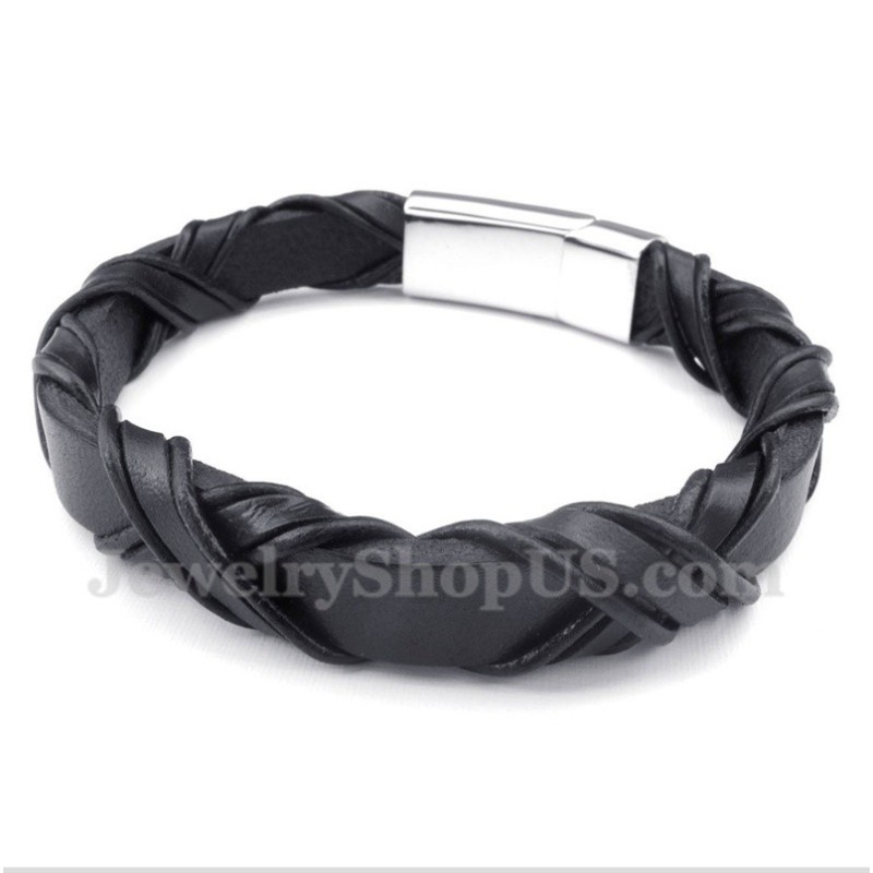 Herren Titan Lederarmband Herren Titan Lederarmband
