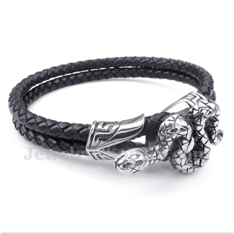 Herren Titan Lederarmband Herren Titan Lederarmband