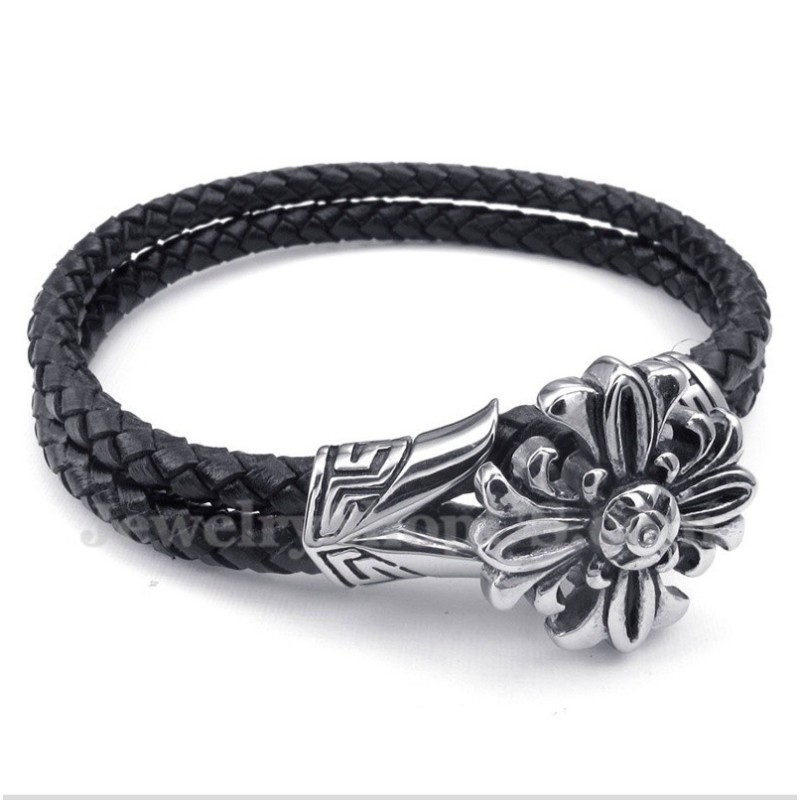 Herren Titan Lederarmband Herren Titan Lederarmband