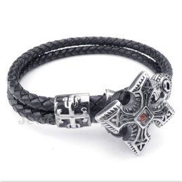 Herren Titan Lederarmband