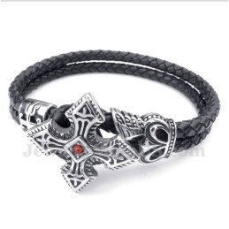 Herren Titan Lederarmband