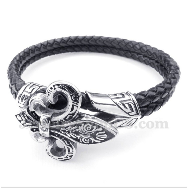 Herren Titan Lederarmband Herren Titan Lederarmband