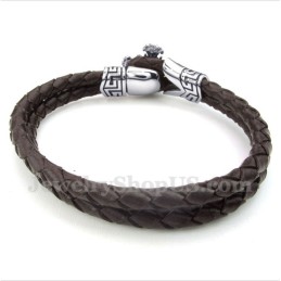 Herren Titan Lederarmband