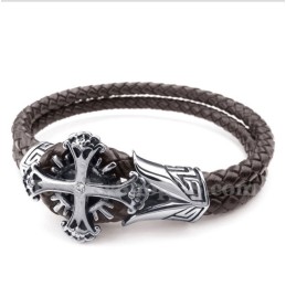 Herren Titan Lederarmband