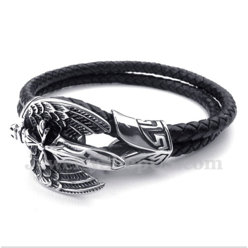Herren Titan Lederarmband Herren Titan Lederarmband
