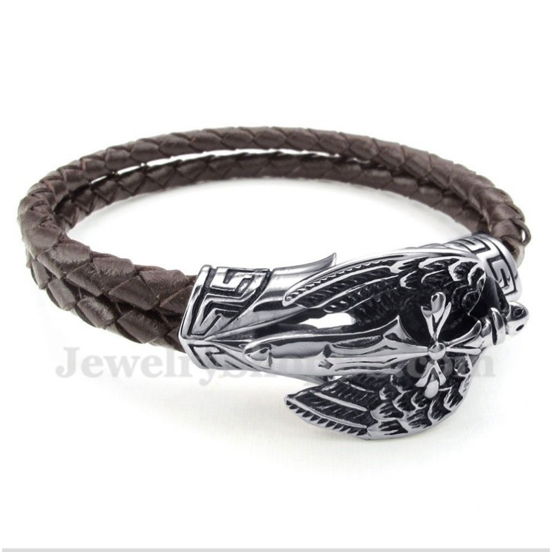 Herren Titan Lederarmband Herren Titan Lederarmband