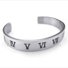 Herrenarmband Aus Titan Mit Römischen Ziffern