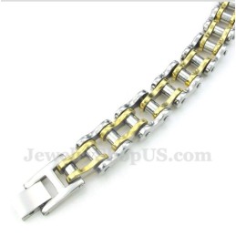 Herren Titan-Gold-Armband