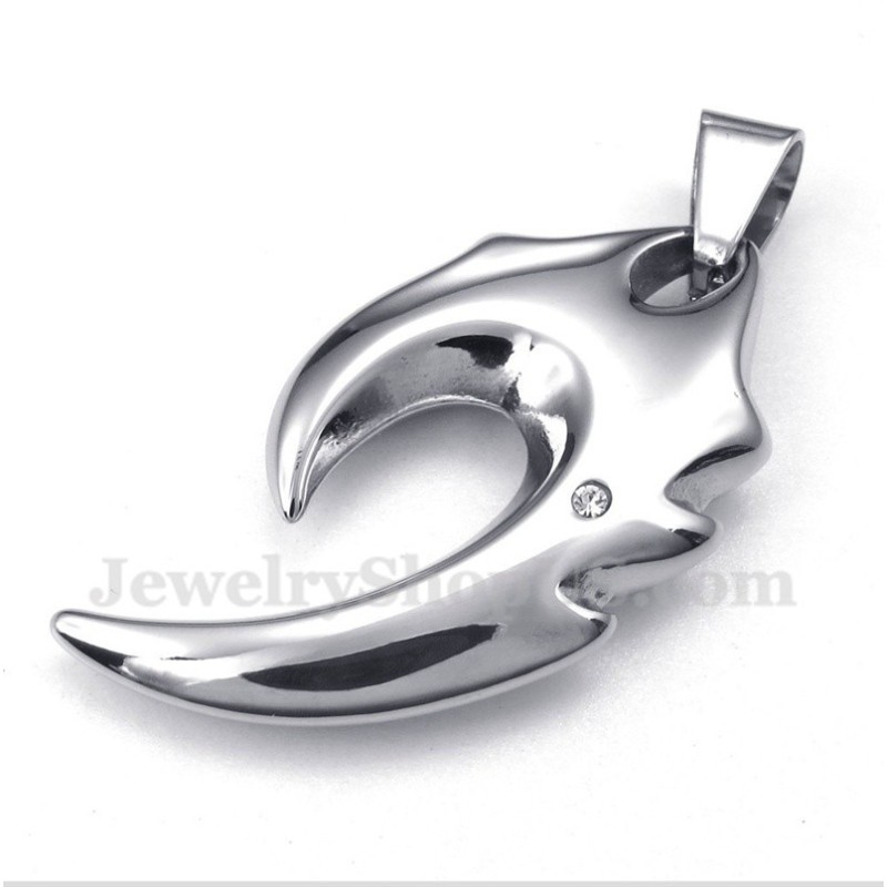 Herren-Anhänger Wolfszahn Aus Titan Mit Kostenloser Kette Herren-Anhänger Wolfszahn Aus Titan Mit Kostenloser Kette