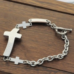 Herren Titan Kreuz Armbänder