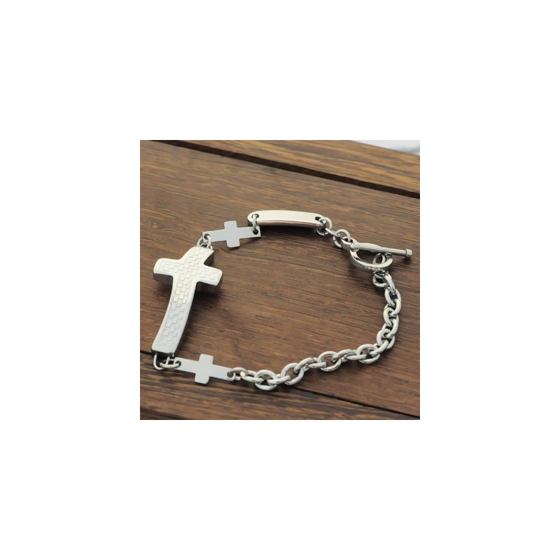 Herren Titan Kreuz Armbänder Herren Titan Kreuz Armbänder